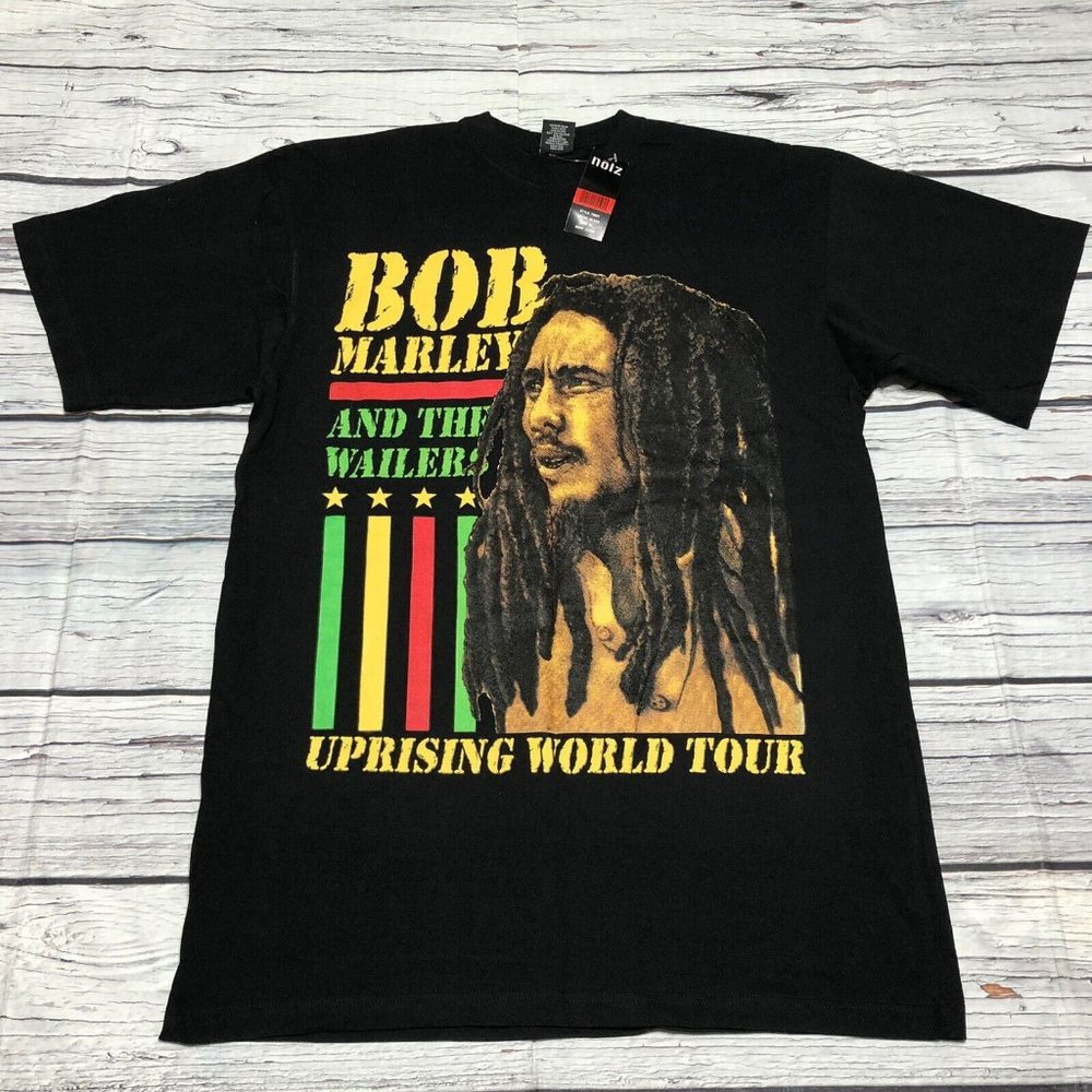 VINTAGE Y2K BOB MARLEY & THE WAILERS UPRISING TOUR CONCERT T-SHIRT XL REGGAE